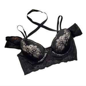 NWOT La Senza Strappy Lace Push-Up Bra (36B)